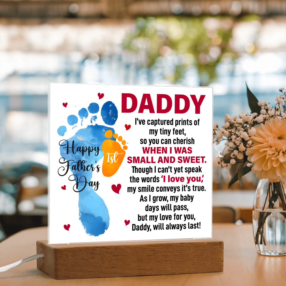 When I Was Small and Sweet - Acrylic Square