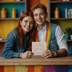 Forever & Always LED Acrylic Plaque - A Love That Shines Bright