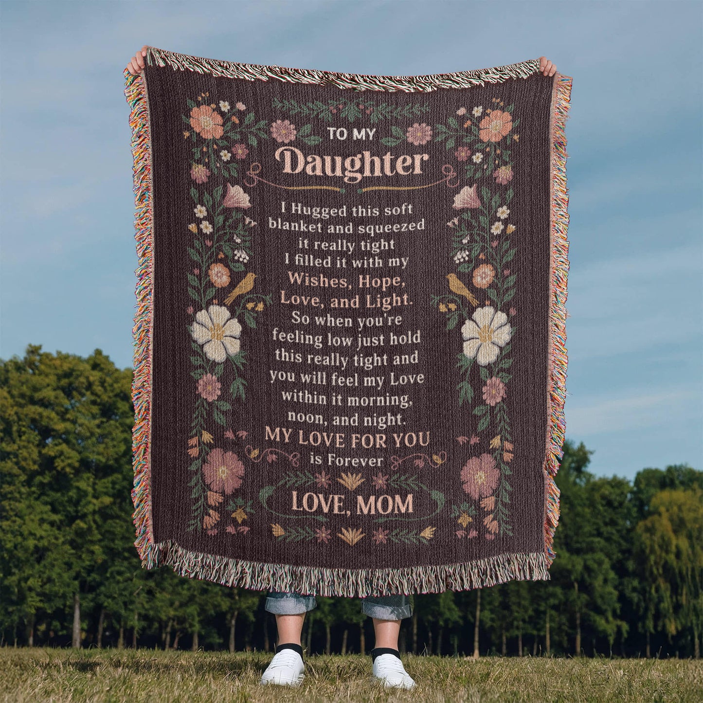 To My Daughter - Heirloom Blanket