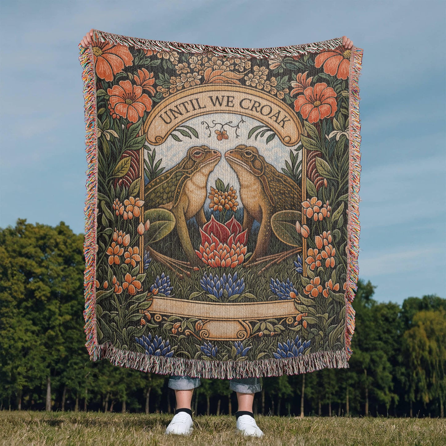 Til We Croak - Heirloom Blanket