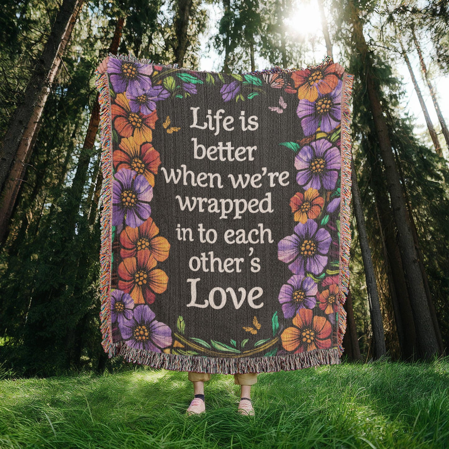 Life is Better With You - Heirloom Blanket